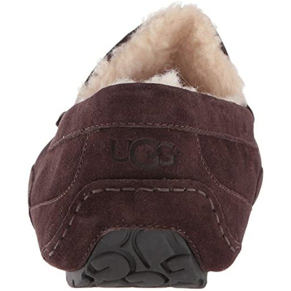 NIB UGG MEN'S ASCOT EXPRESSO SUEDE SLIPPERS 8 - Picture 2 of 5